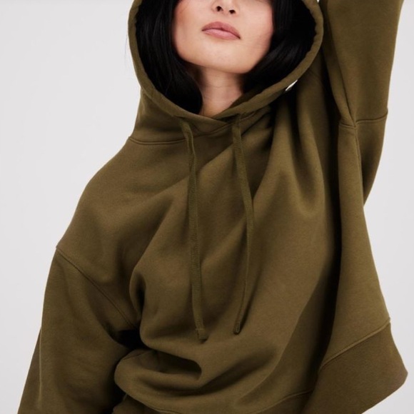Girlfriend Collective Olive Hoodie - Picture 6 of 6